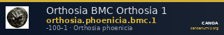 Orthosia BMC Orthosia 1 — CANOA