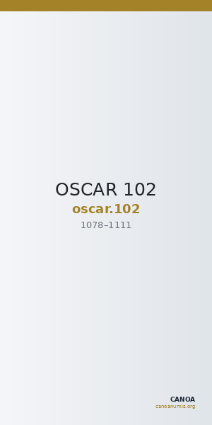 OSCAR 102 — CANOA
