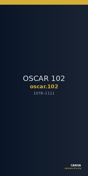 OSCAR 102 — CANOA