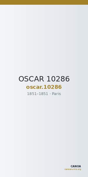 OSCAR 10286 — CANOA