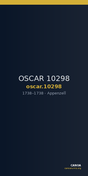OSCAR 10298 — CANOA