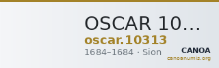 OSCAR 10313 — CANOA