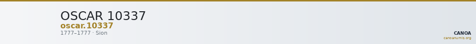 OSCAR 10337 — CANOA