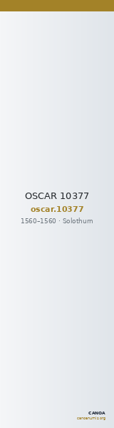 OSCAR 10377 — CANOA