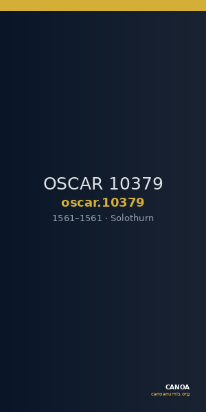 OSCAR 10379 — CANOA