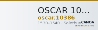 OSCAR 10386 — CANOA