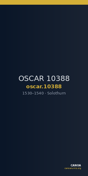 OSCAR 10388 — CANOA