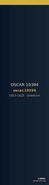 OSCAR 10394 — CANOA