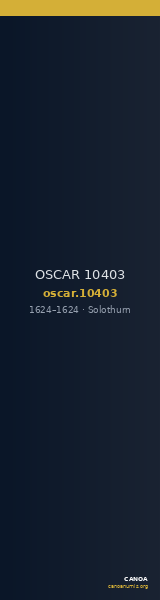 OSCAR 10403 — CANOA