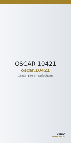 OSCAR 10421 — CANOA