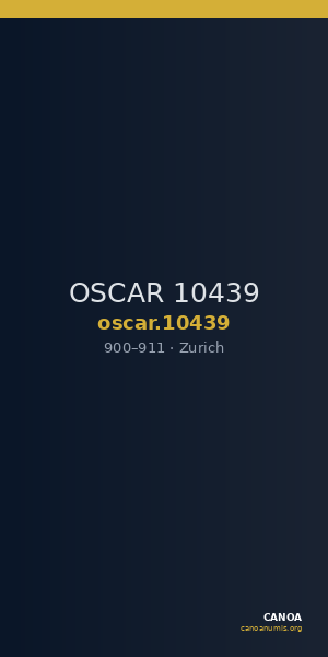 OSCAR 10439 — CANOA