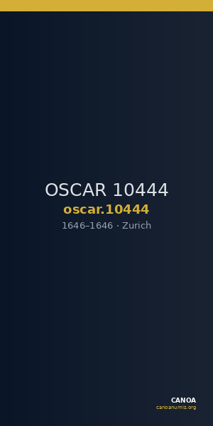 OSCAR 10444 — CANOA