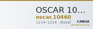 OSCAR 10460 — CANOA