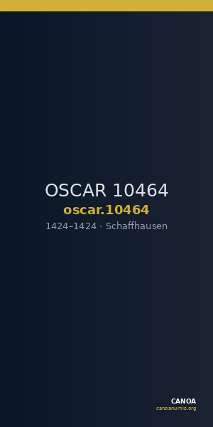 OSCAR 10464 — CANOA