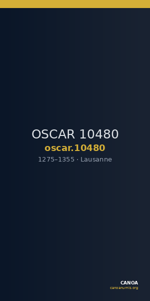 OSCAR 10480 — CANOA