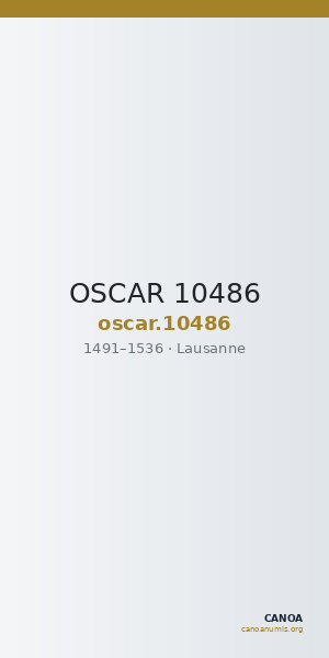 OSCAR 10486 — CANOA