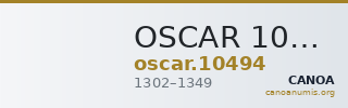 OSCAR 10494 — CANOA