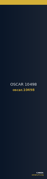 OSCAR 10498 — CANOA