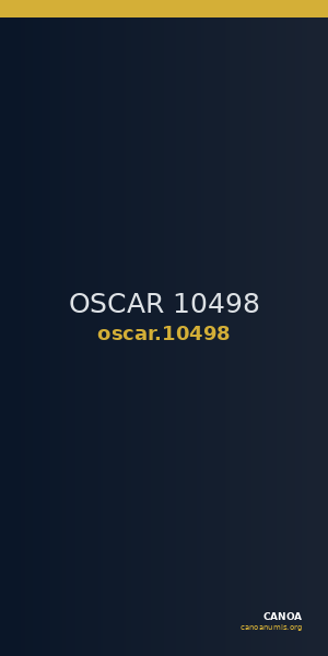 OSCAR 10498 — CANOA