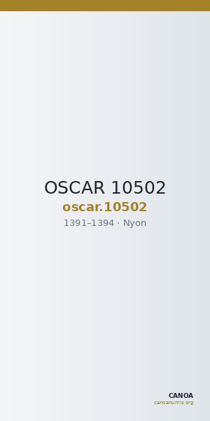 OSCAR 10502 — CANOA