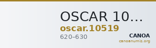 OSCAR 10519 — CANOA