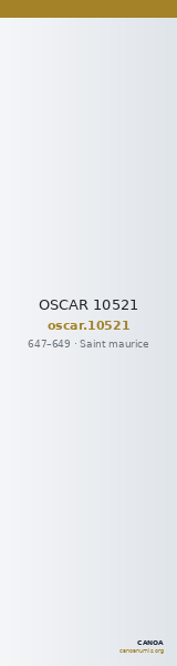 OSCAR 10521 — CANOA