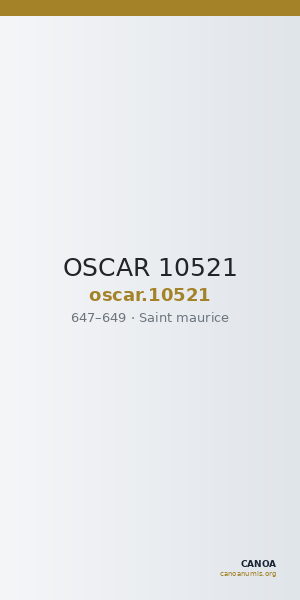 OSCAR 10521 — CANOA