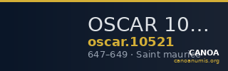 OSCAR 10521 — CANOA