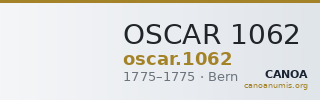 OSCAR 1062 — CANOA