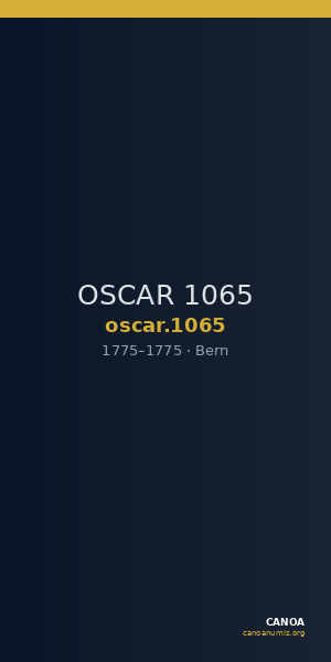 OSCAR 1065 — CANOA