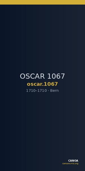 OSCAR 1067 — CANOA