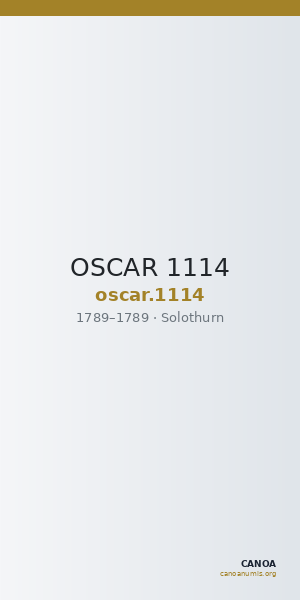 OSCAR 1114 — CANOA