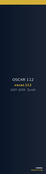 OSCAR 112 — CANOA