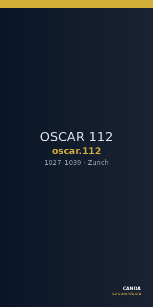 OSCAR 112 — CANOA