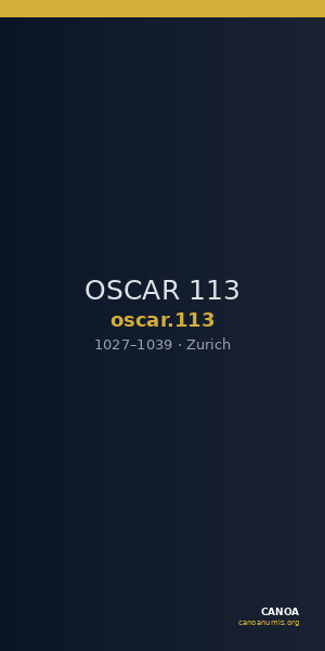 OSCAR 113 — CANOA