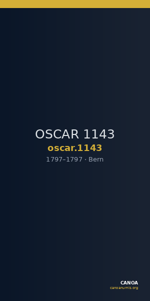 OSCAR 1143 — CANOA