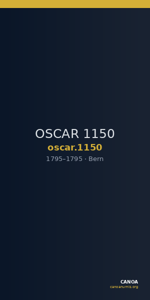 OSCAR 1150 — CANOA