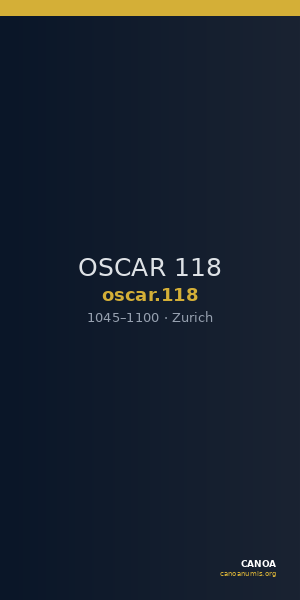 OSCAR 118 — CANOA