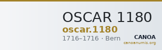 OSCAR 1180 — CANOA