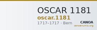OSCAR 1181 — CANOA