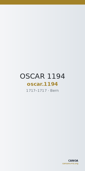 OSCAR 1194 — CANOA