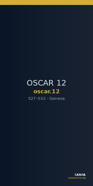 OSCAR 12 — CANOA