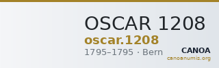 OSCAR 1208 — CANOA