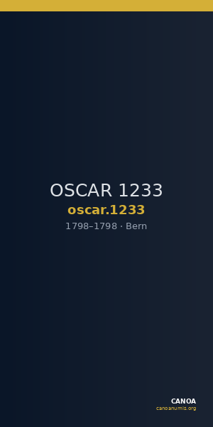 OSCAR 1233 — CANOA