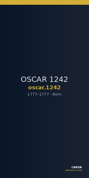 OSCAR 1242 — CANOA