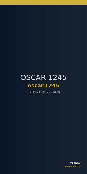 OSCAR 1245 — CANOA