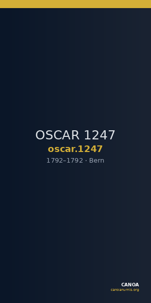 OSCAR 1247 — CANOA