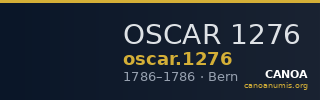OSCAR 1276 — CANOA