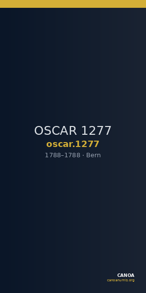 OSCAR 1277 — CANOA
