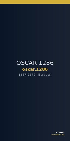 OSCAR 1286 — CANOA